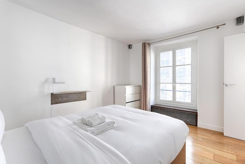 Marais Historical Center Charming Apartment 1Br Paris Exterior foto